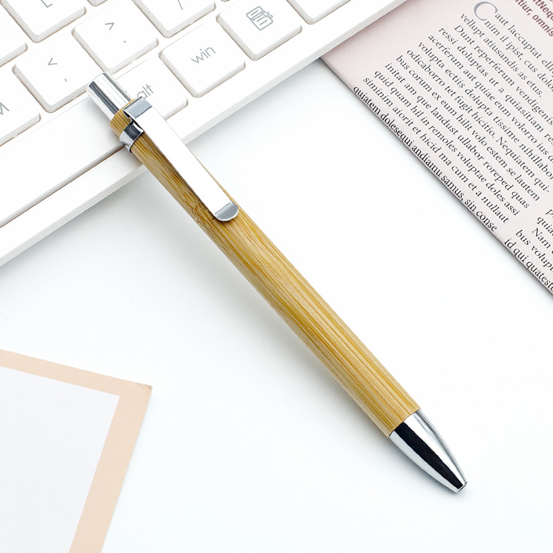 Eco Friendly Bamboo Wooden Ballpoint Pen 2