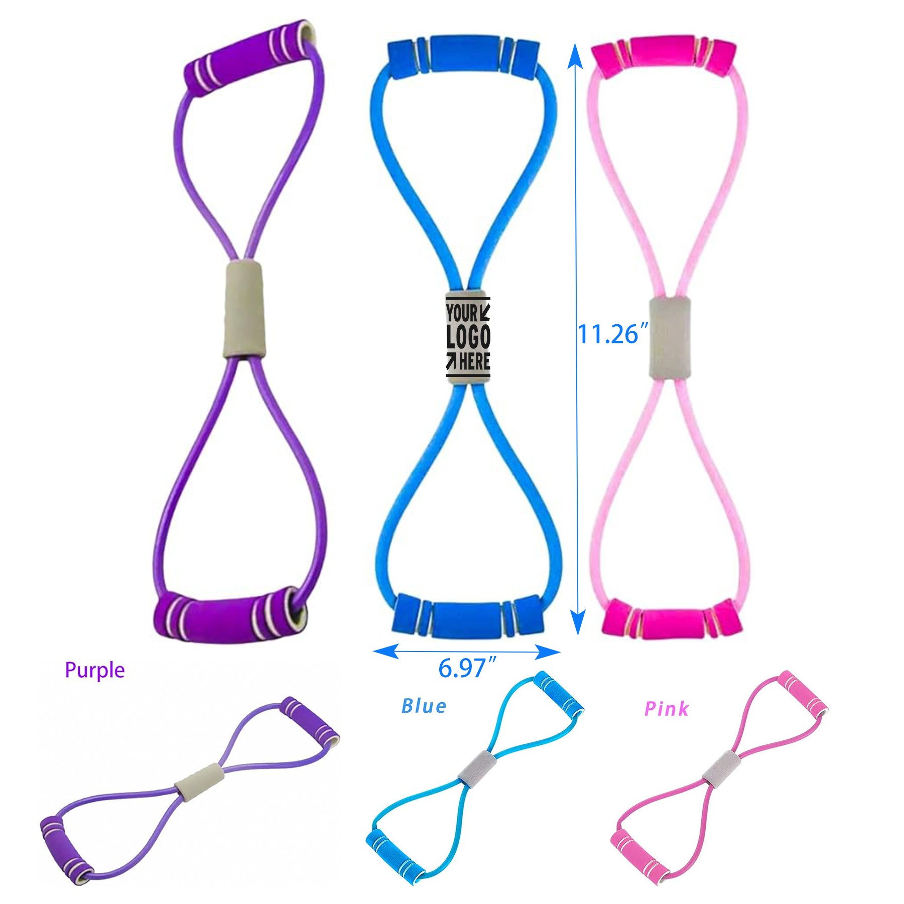 Yoga Fitness Resistance Bands 2