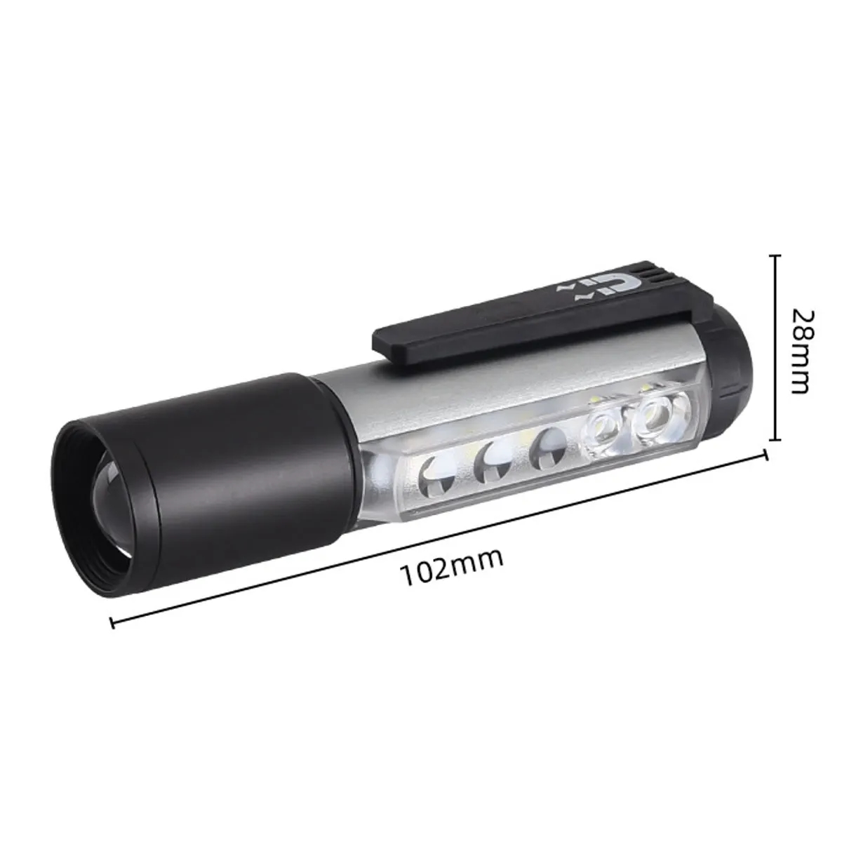 LED+COD Headlamp Flashlight 6
