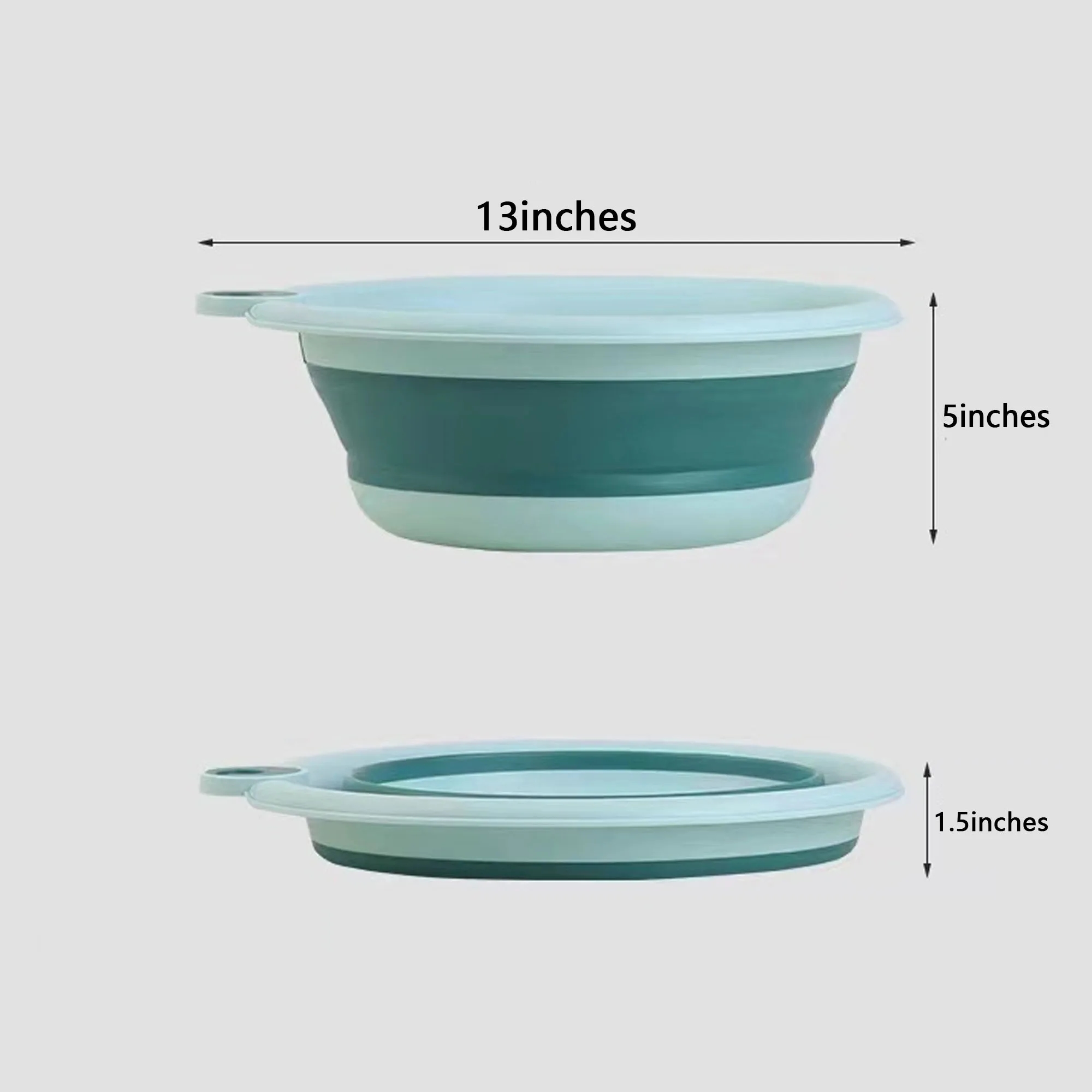 Moq 30 Pcs Multipurpose Folding Sink, Storage Tray 3