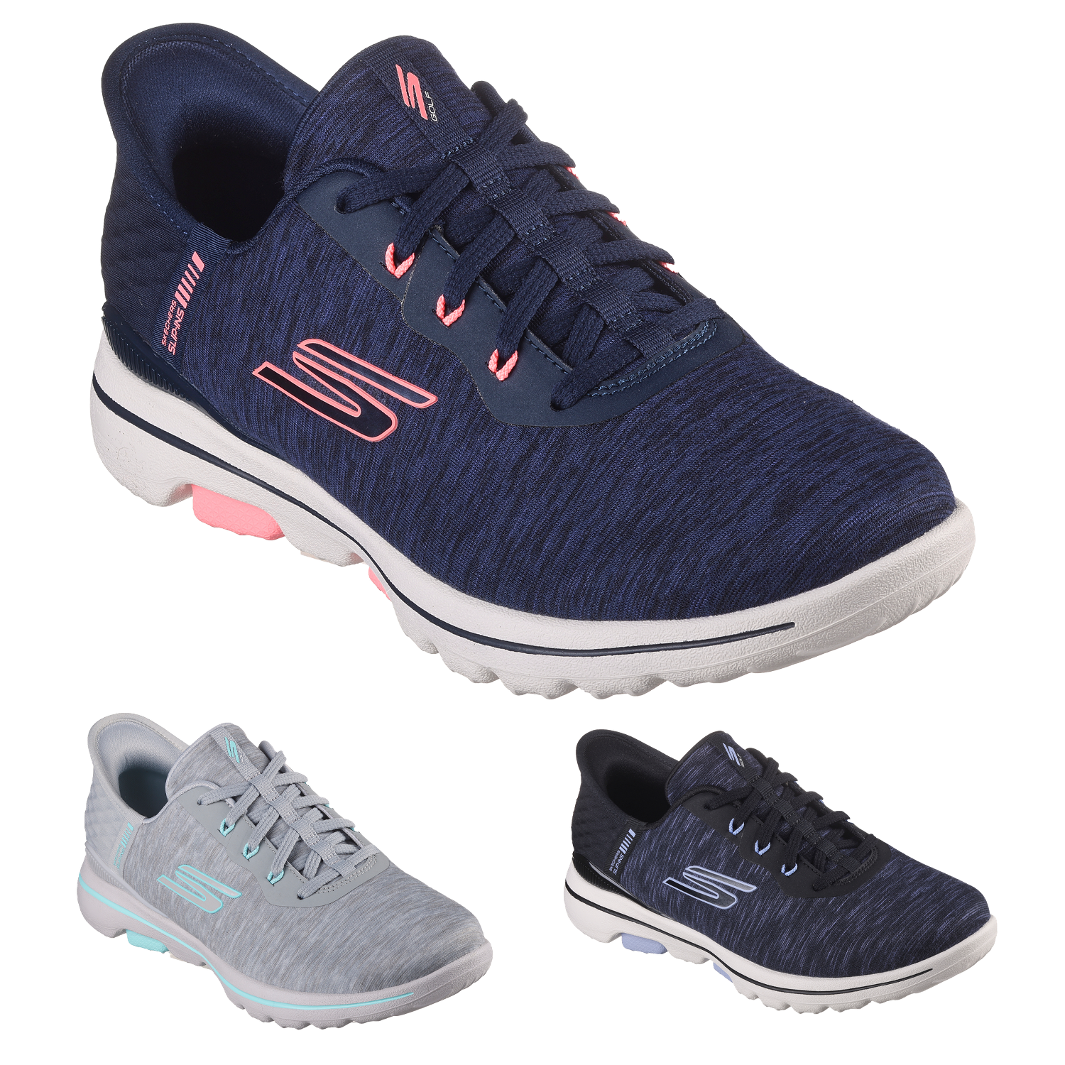Skechers Go Walk 5 Womens Slip-ins Golf Shoe 1