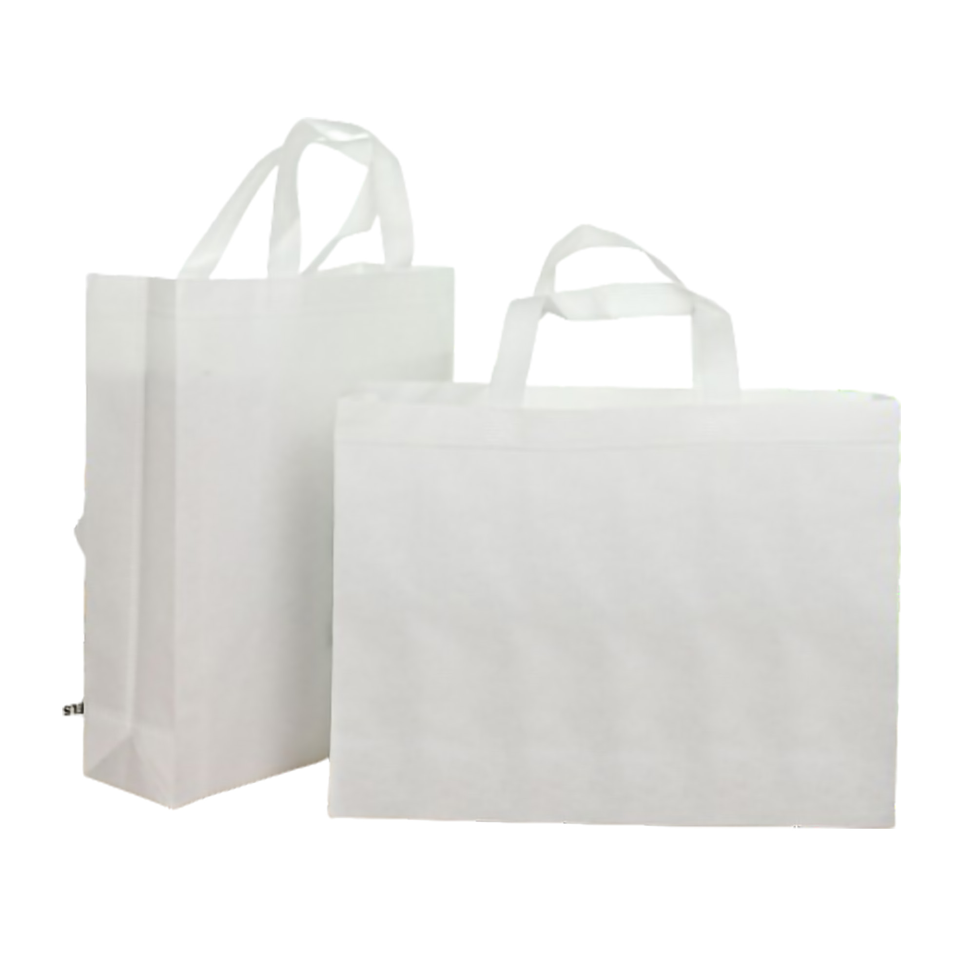 MOQ50  Printed Promotional Reusable NonWoven Shopper Tote Bag 11