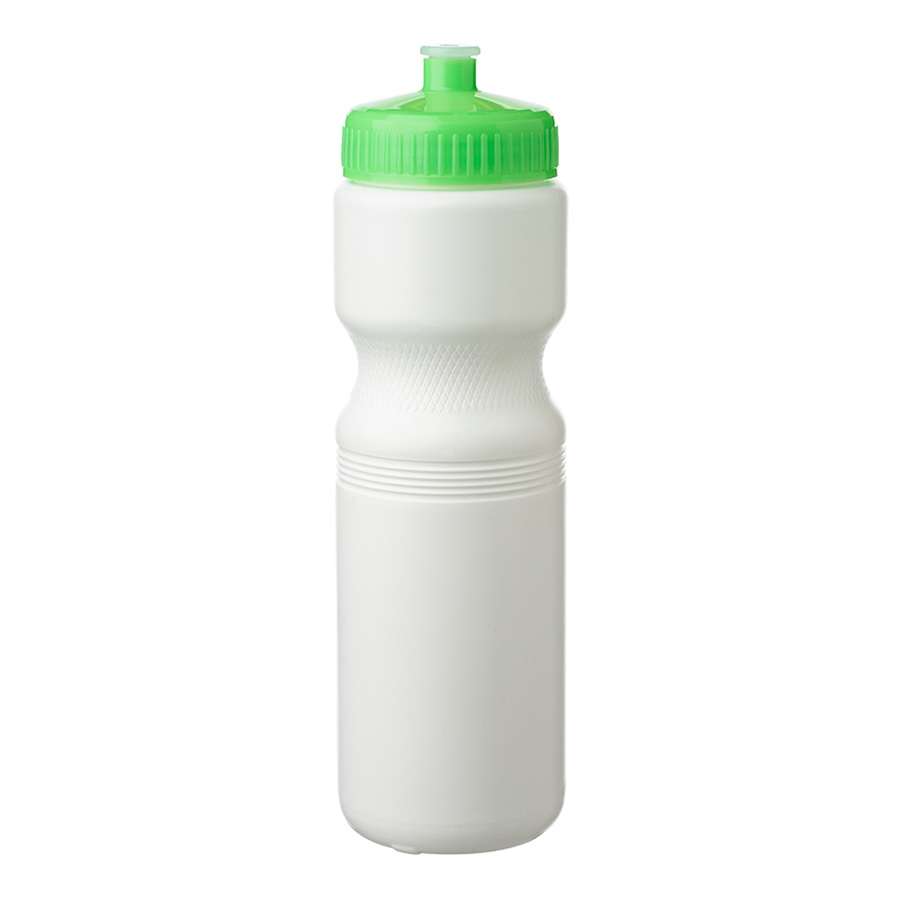 Plastic Water Bottles with Color Push Cap 28 oz. 29