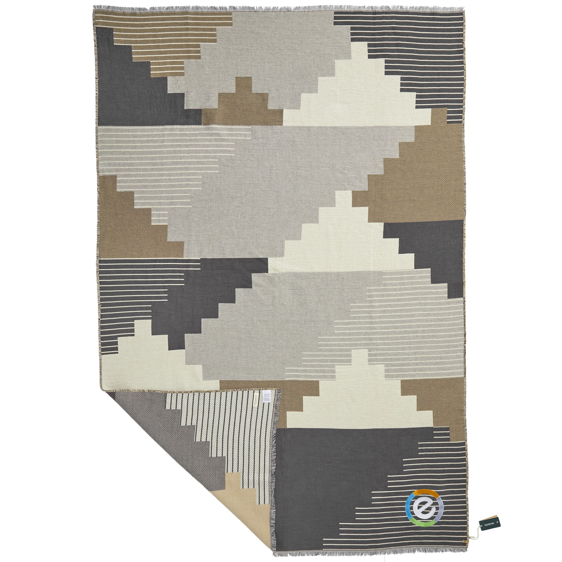 tentree Organic Cotton Peaks Woven Blanket 41