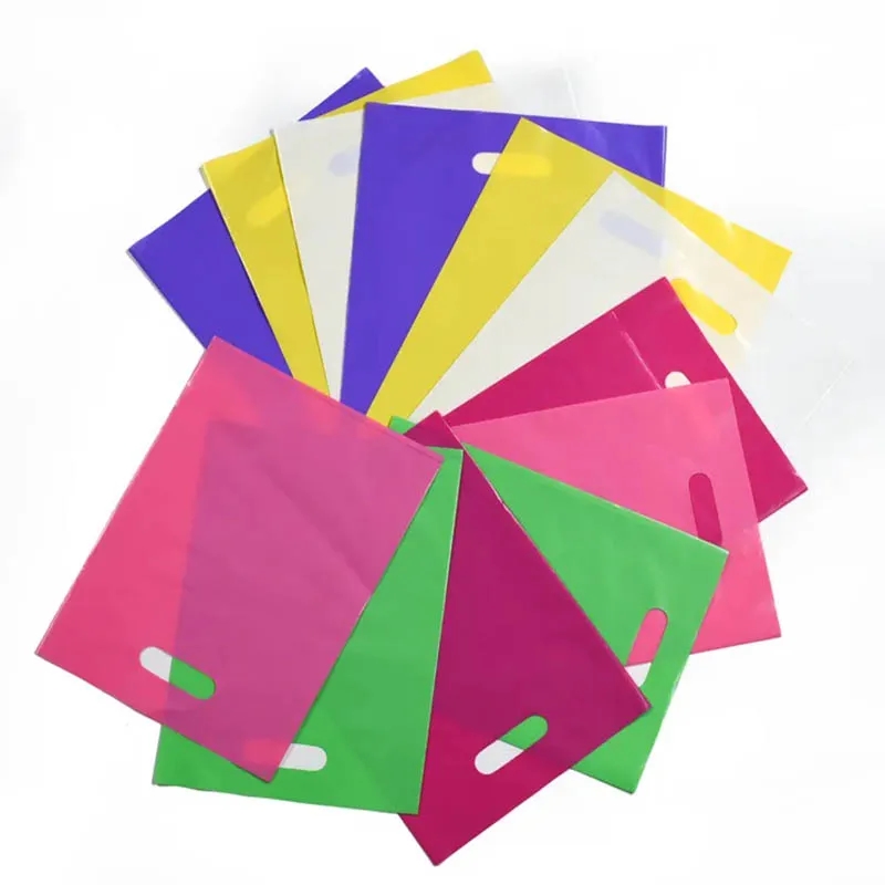 Die Cut Plastic Shopping Bag 6