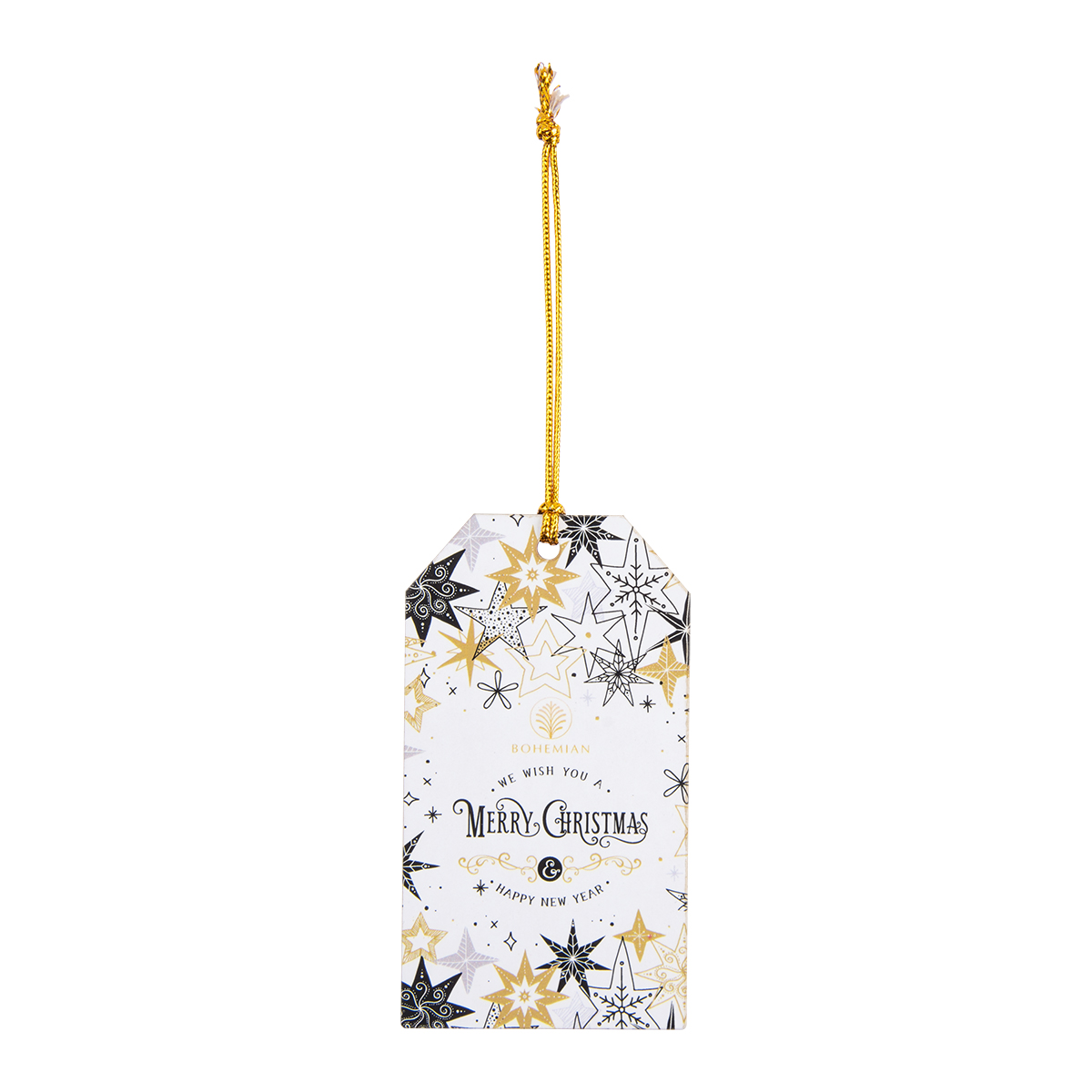 Wood Ornament - Gift Tag 5