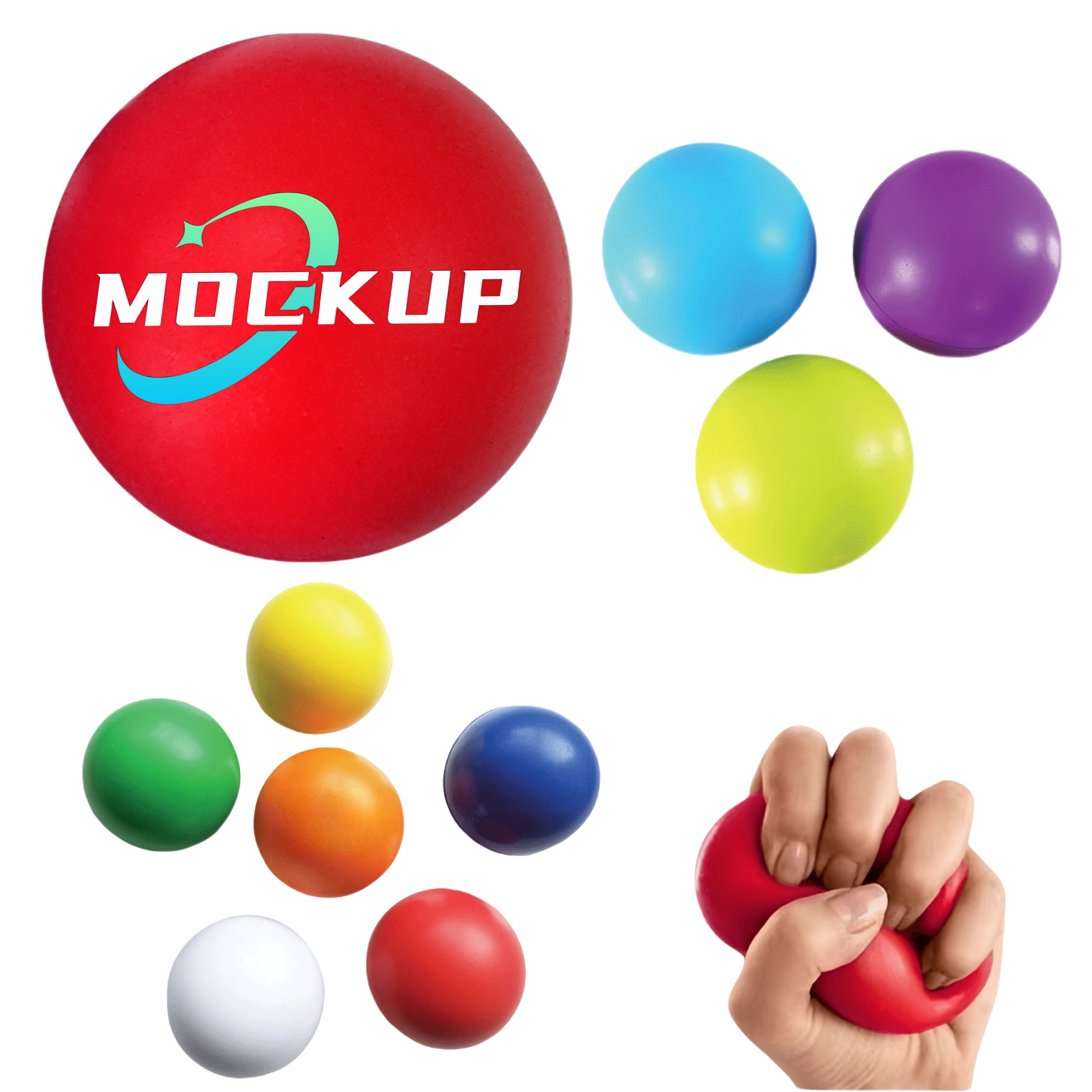 PU Foam Decompression Ball 6