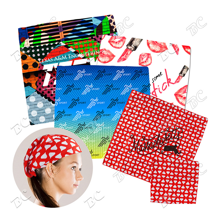 100% Polyester Full Color Bandanas 2