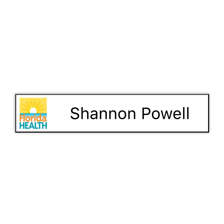 Name Plate w/UV Inkjet Logo & Engraved (20-29 Sq. Inches)
