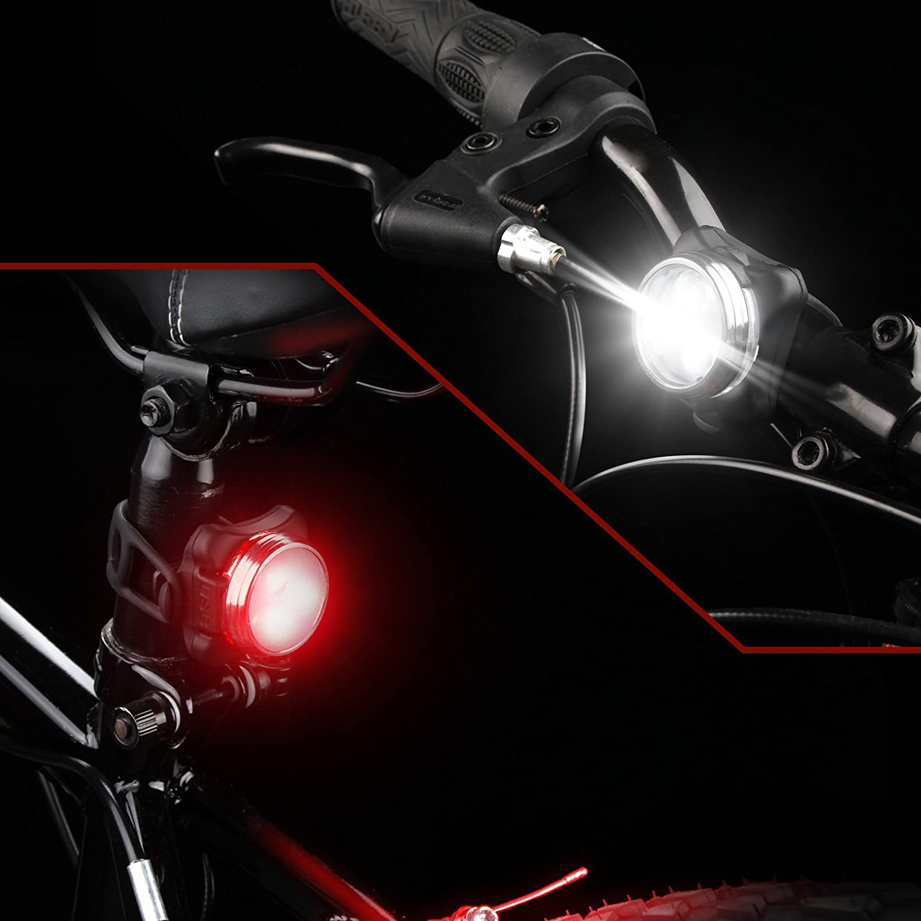 USB Rechargeable Bike Light 2