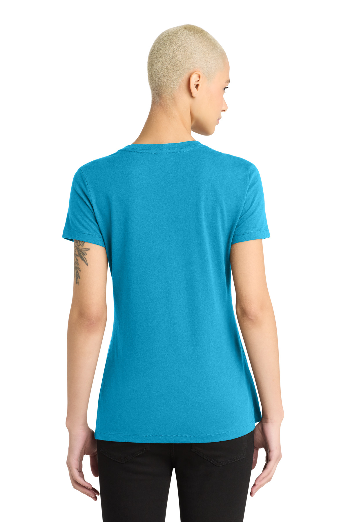 District - Women's Perfect Weight V-Neck Tee. DM1170L 52