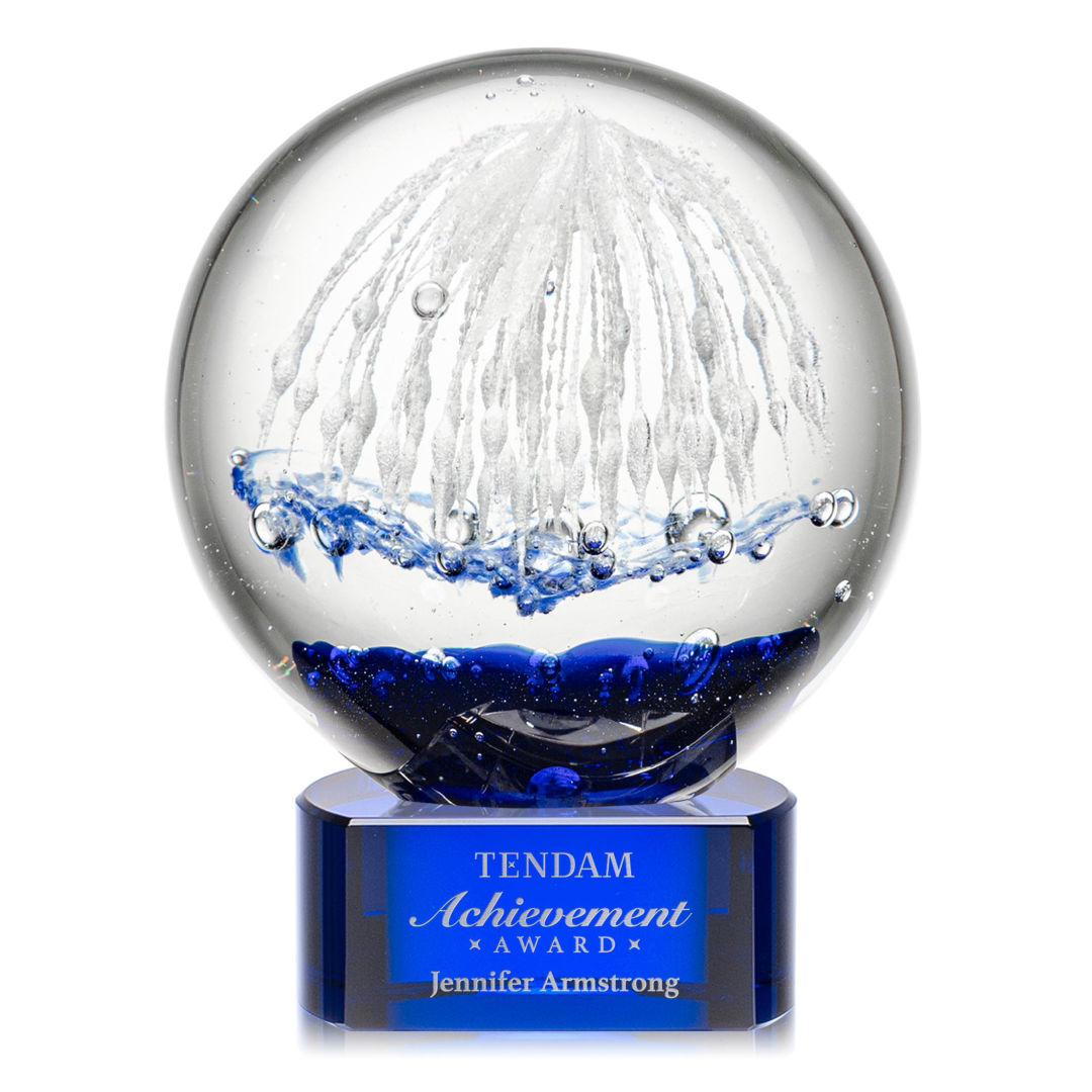 Starburst Award on Paragon Base - Blue 14