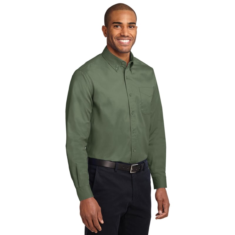 Port Authority Tall Long Sleeve Easy Care Shirt. 130