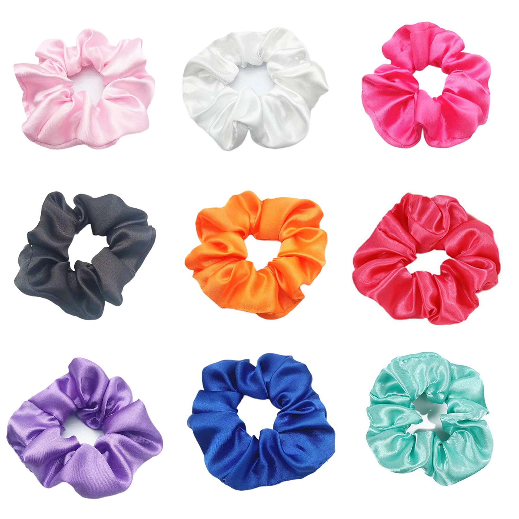Full-Color Digital Elastic Scrunchies 8