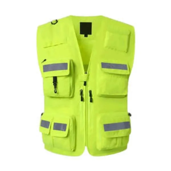Work Reflective Vest with Multi Pockets 1