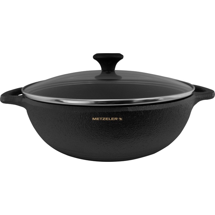 Old Mountain 3 Qt Braiser with Glass Lid 18