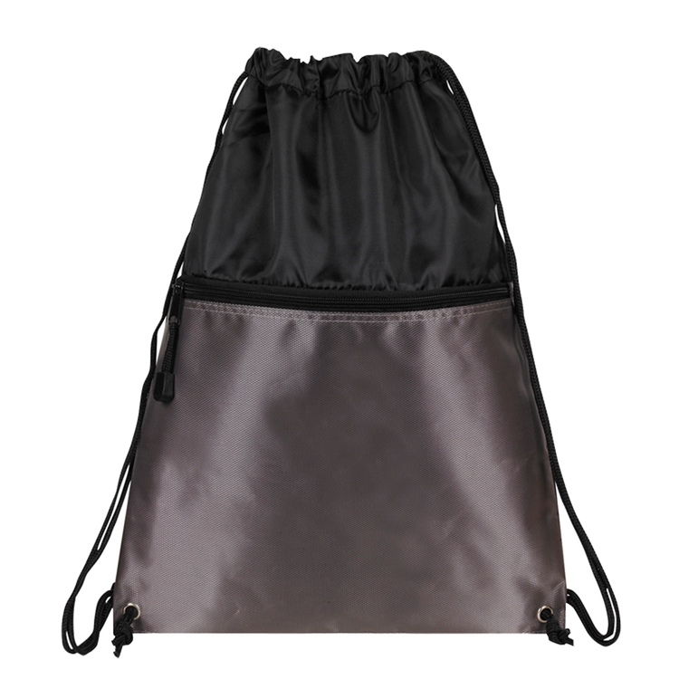 Dobby Nylon Drawstring Backpack (Bag, Backpack) 2