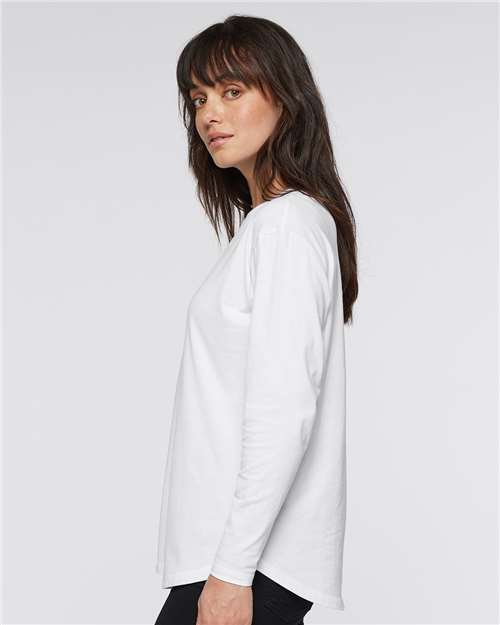 Women's Fine Jersey Long Sleeve Tee - 3508 17
