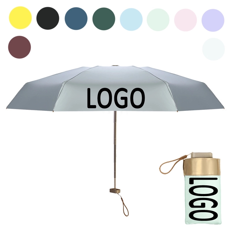 Travel Mini Folding Umbrella for Rain & Sun Protection 22