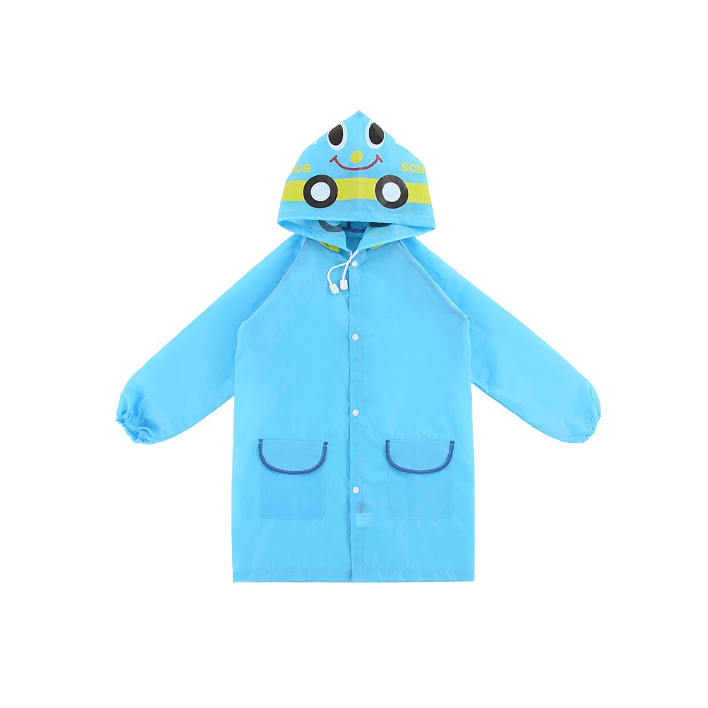 Reusable Rain Poncho for Kids (direct import), custom youth shirt with logo imprint 2