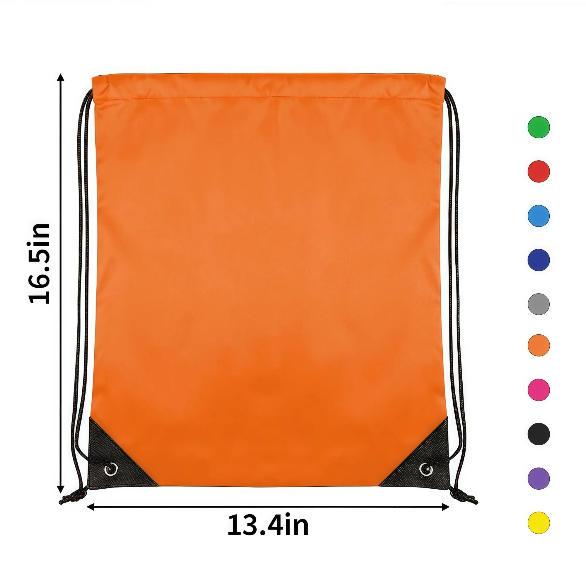 Durable Polyester Drawstring Backpack 13