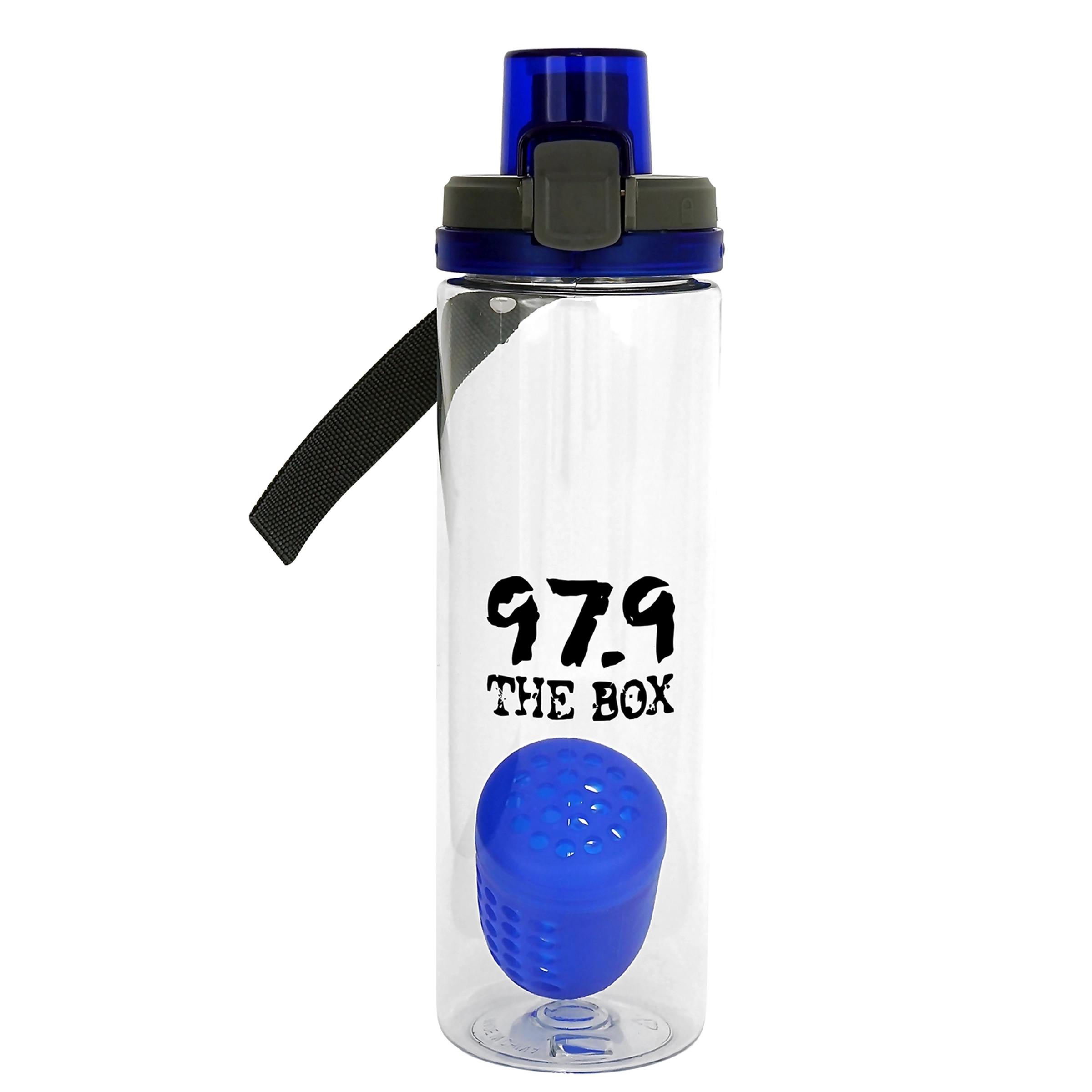 Locking Lid 24 oz. Recycled Bottle With Floating Infuser 9