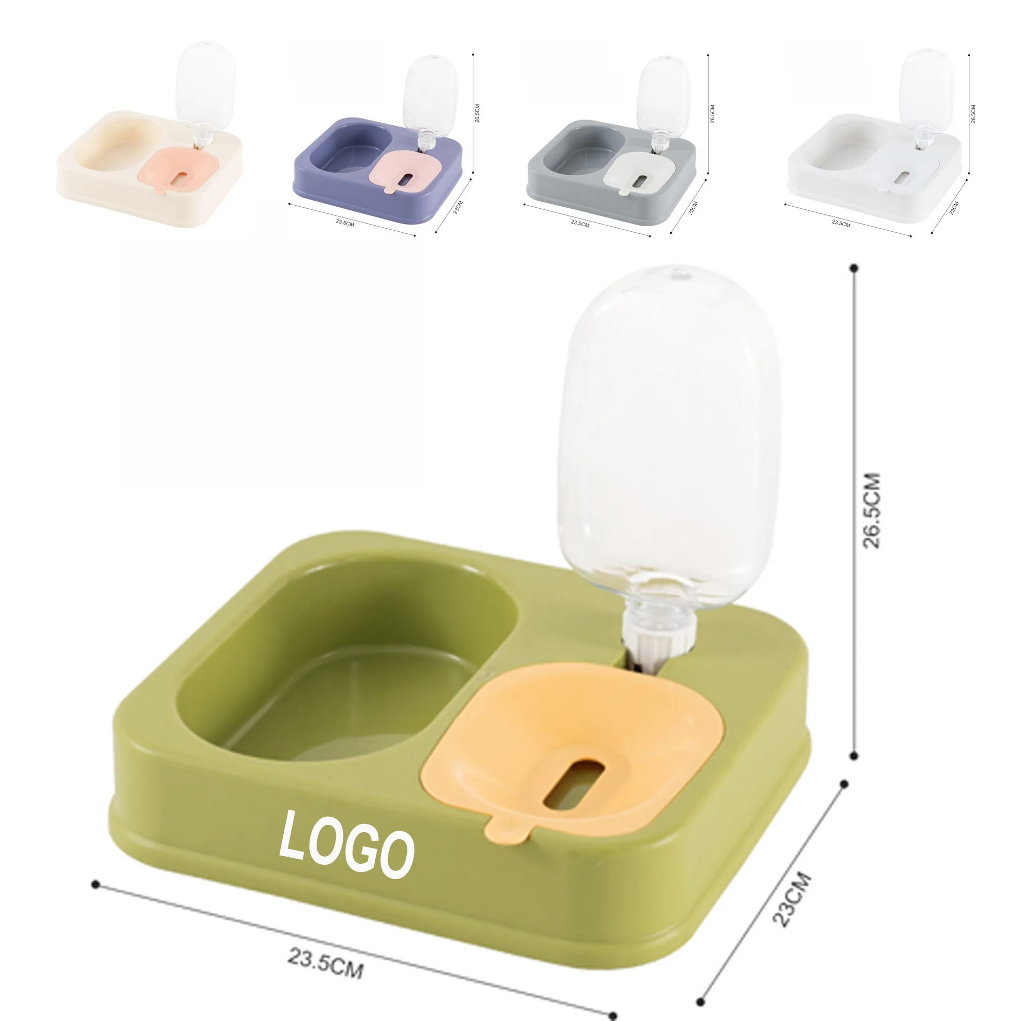 2 in 1 Pet Feeding Water Bowl 4