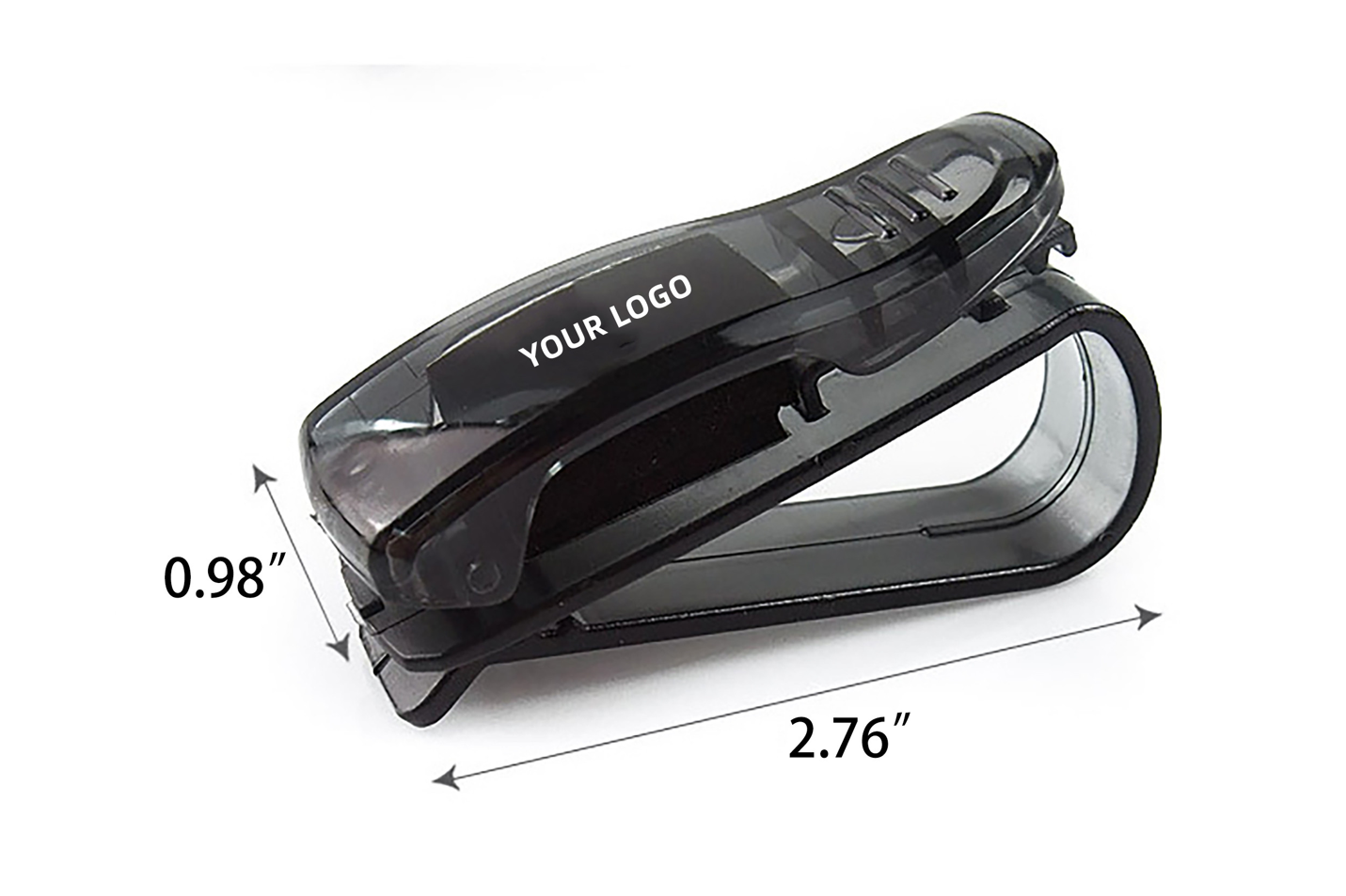 Car glasses clip multifunctional car sunglasses holder in-car eye box creative car sun visor storage 1