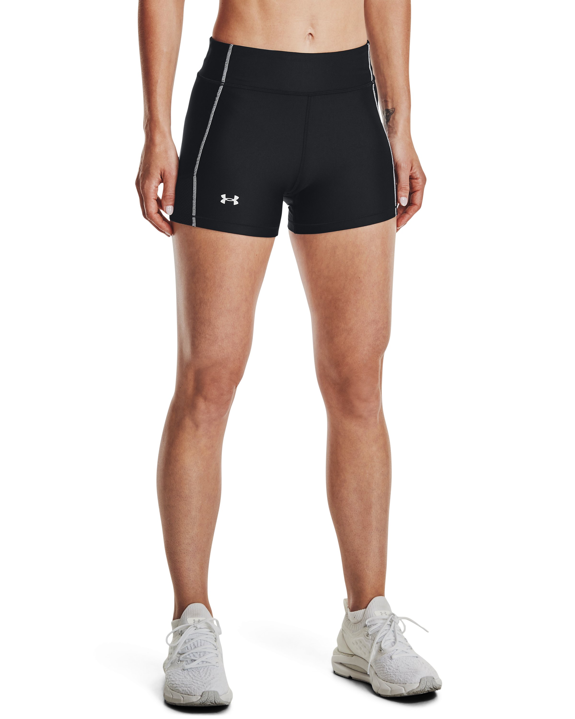 Women's HeatGear Mid-Rise Shorty  1