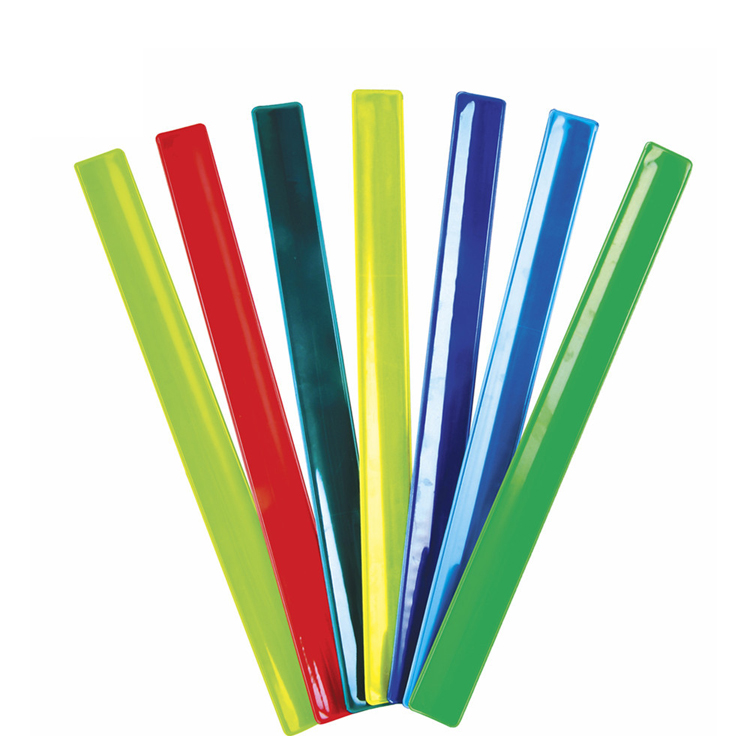 PVC Reflective Slap Bracelet 3