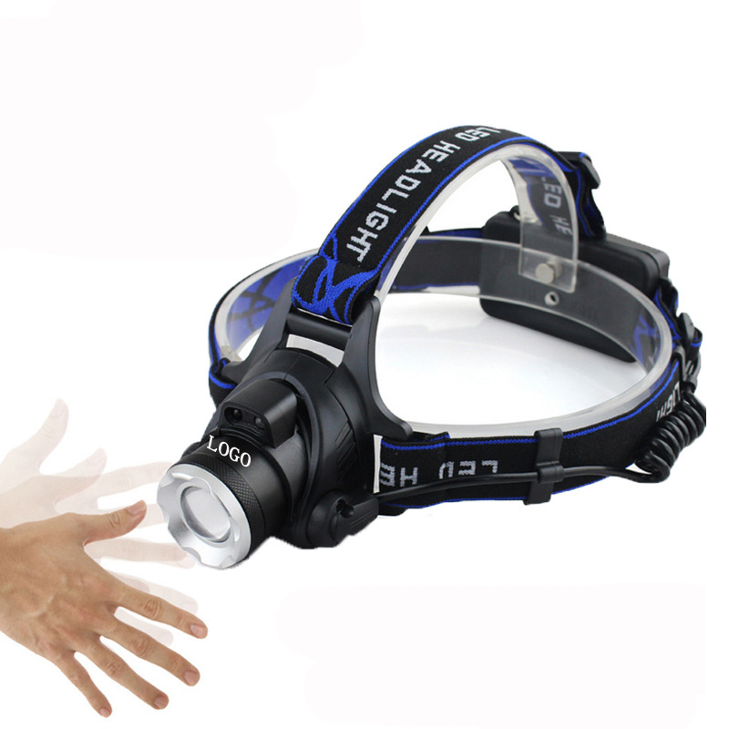 LED Headlamp Rechargeable 3 Modes 1800 Lumens CREE T6 Flashlight 7