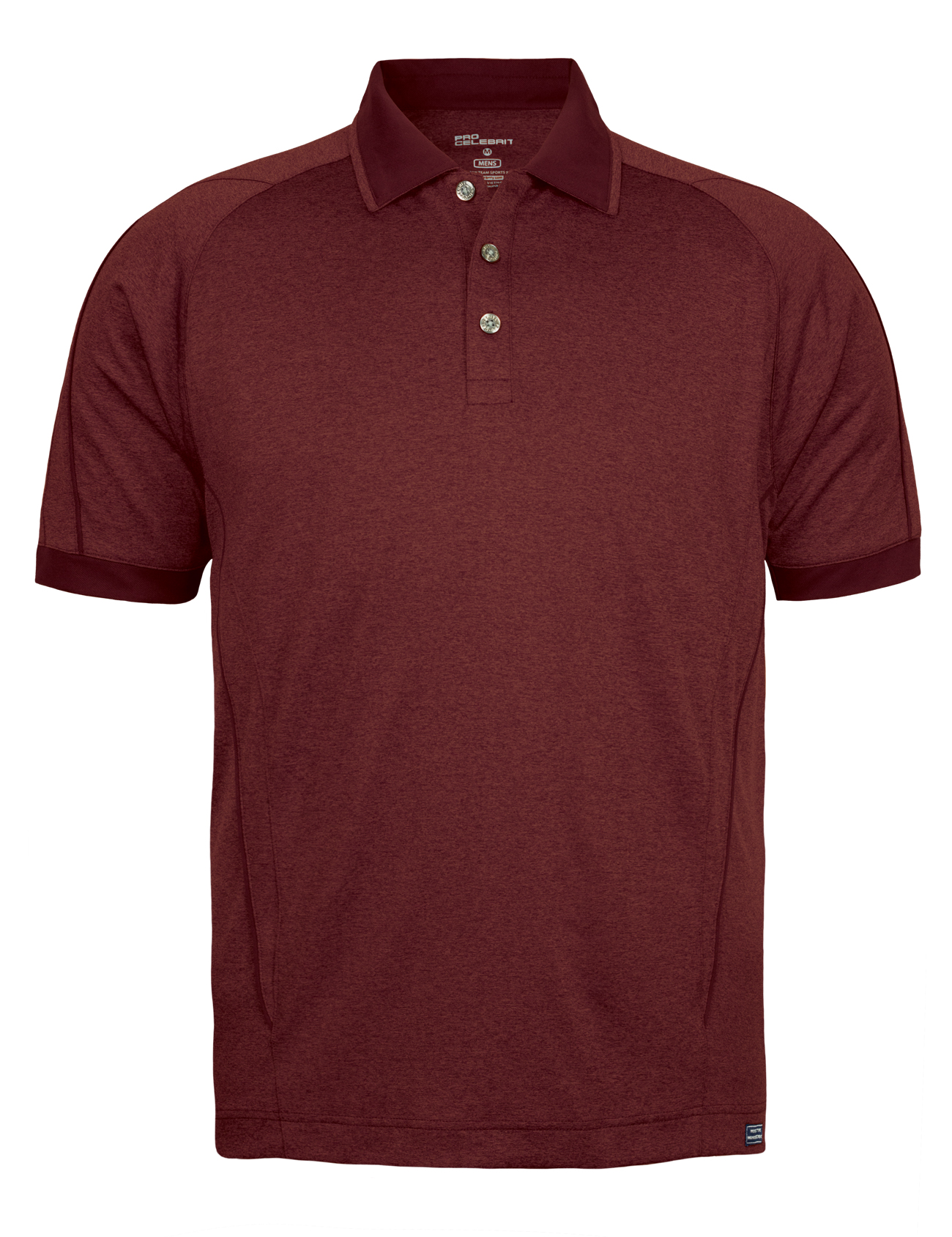 Men's Heathaway Micro Double Dye Knit Polo Shirt 4