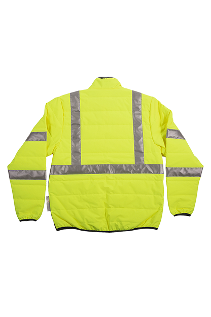 Xtreme Visibility Puffer Quilted Jacket 2