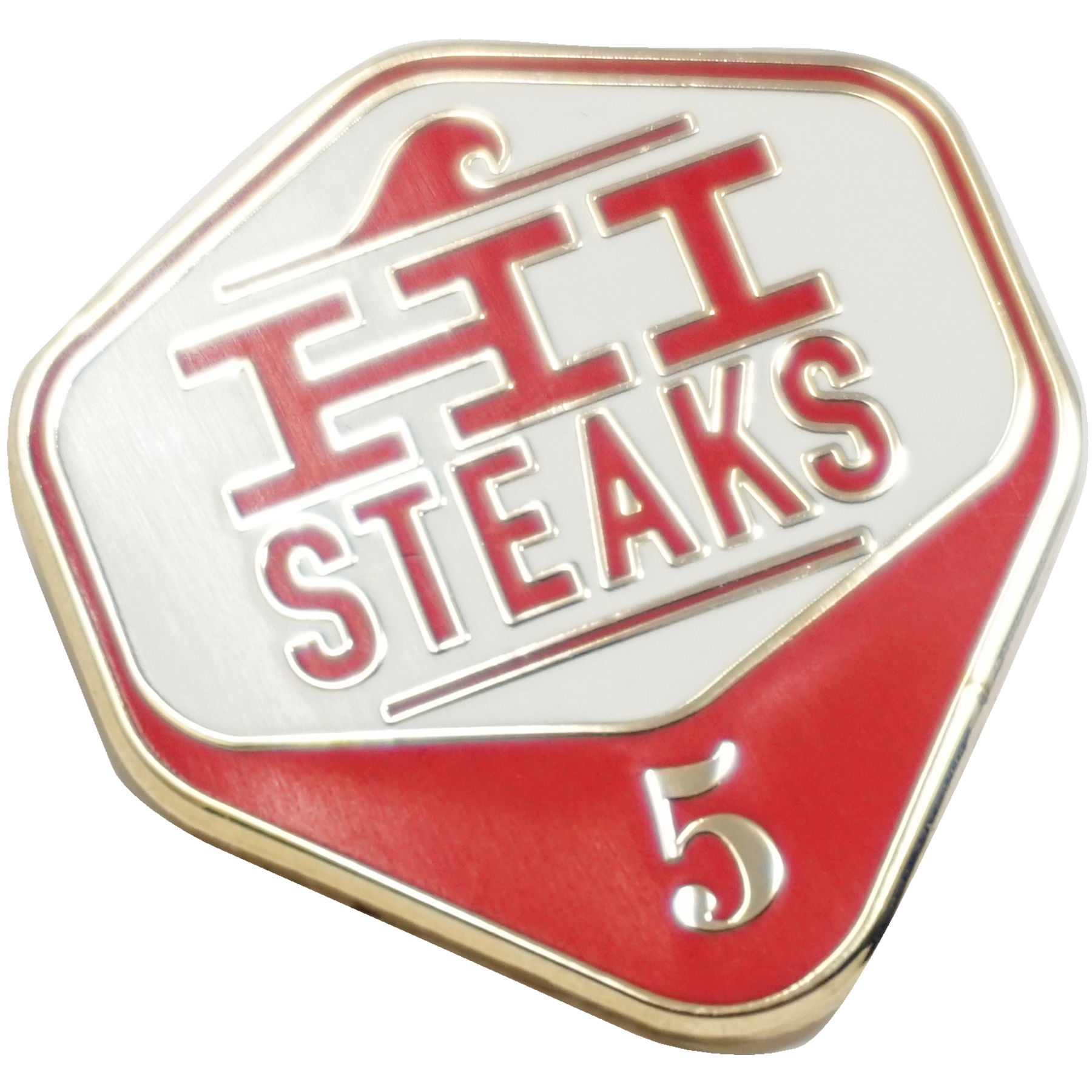 Epola Lapel Pins: 7/8" W x 7/8" H 6