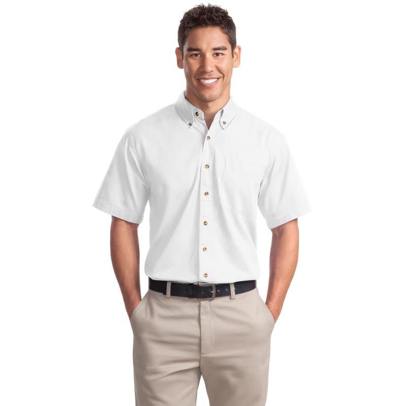 Port Authority Short Sleeve Twill Shirt. 17