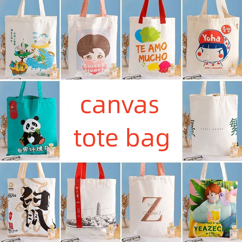Custom Reusable Canvas Tote Bags, custom tote bag with logo imprint 2