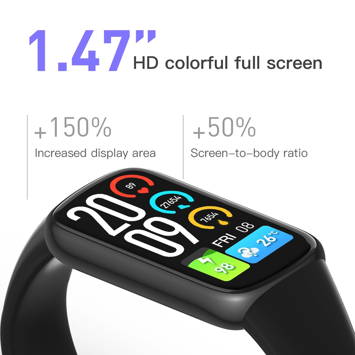 C11 Smart Watch 1.47 inch Full Screen Bracelet 4