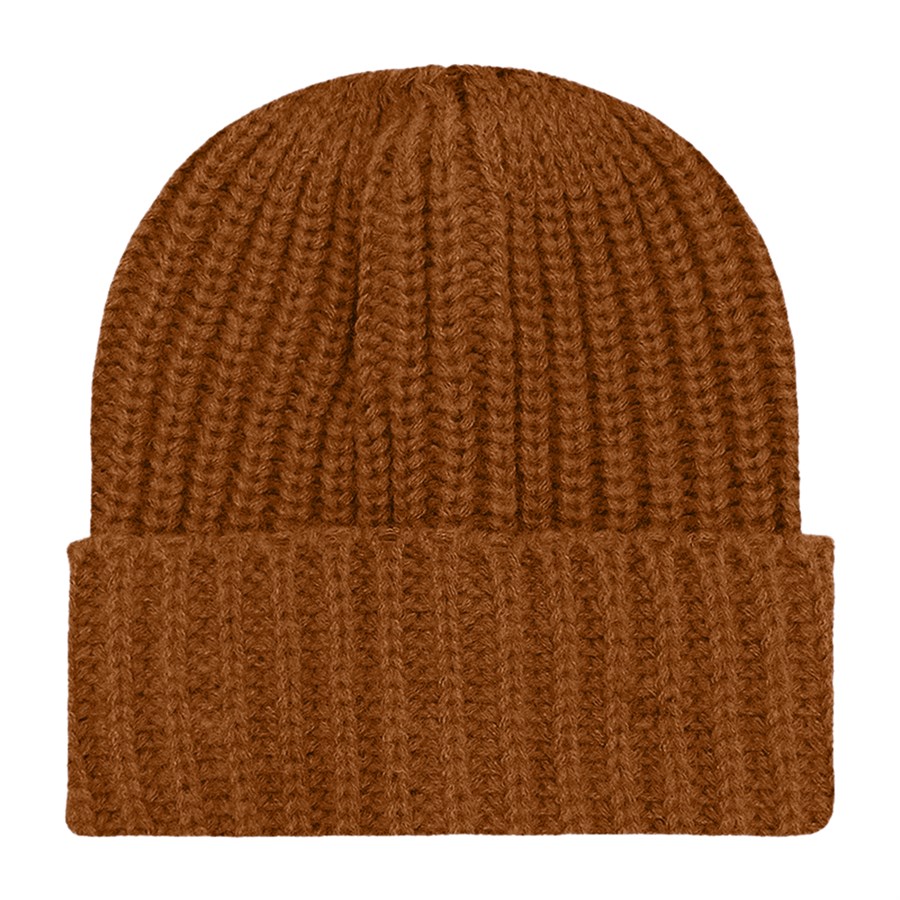 Chunky Ribbed Cuffed Beanie with Custom Logo - 100% Acrylic 34