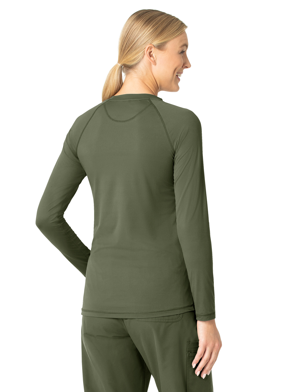 Carhartt Scrubs - Force Sub-Scrubs - Women's Modern Fit Long Sleeve Tee 3