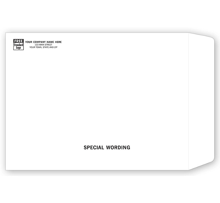Envelope, 9 X 12 White Mailing 2