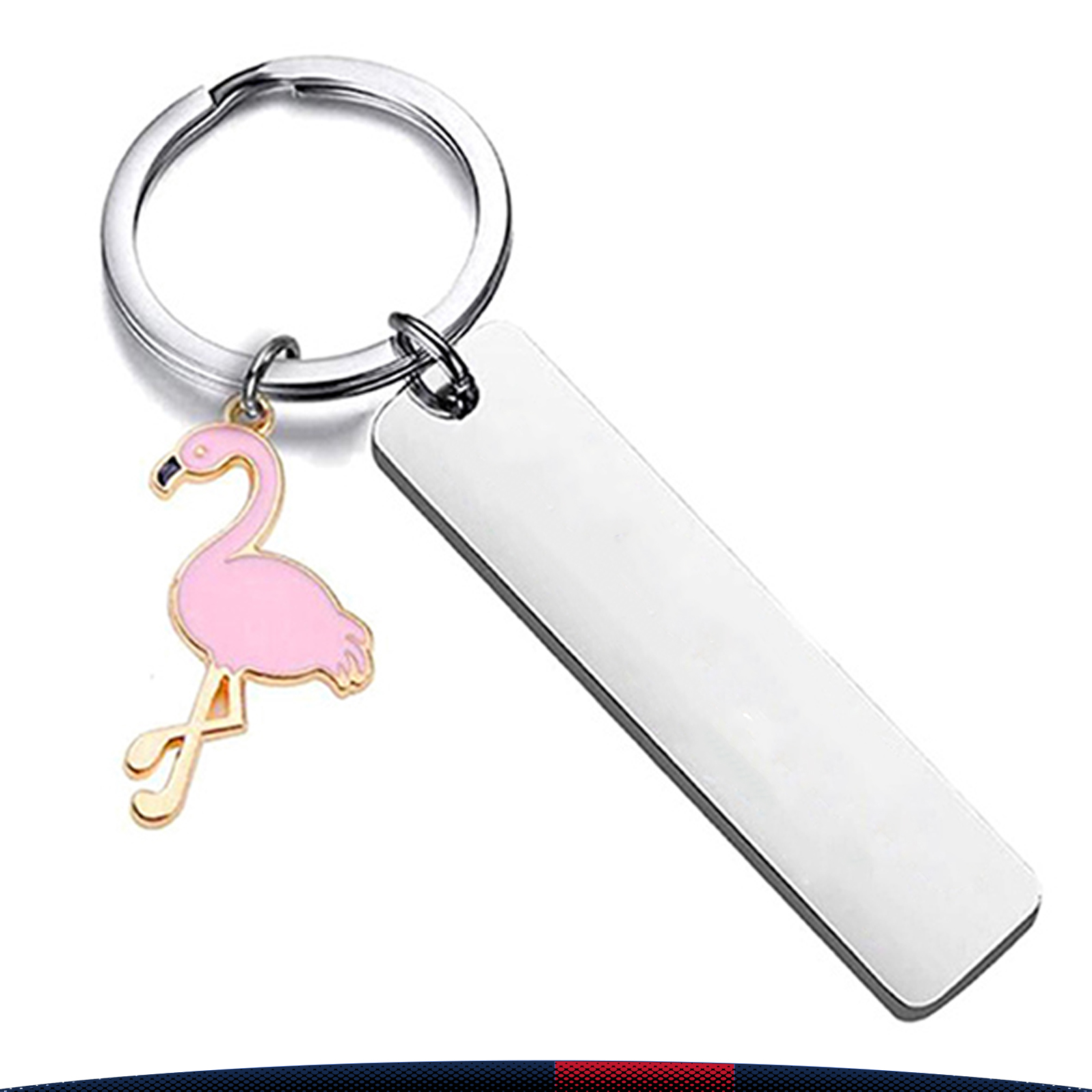 Flamingo Keychain 2