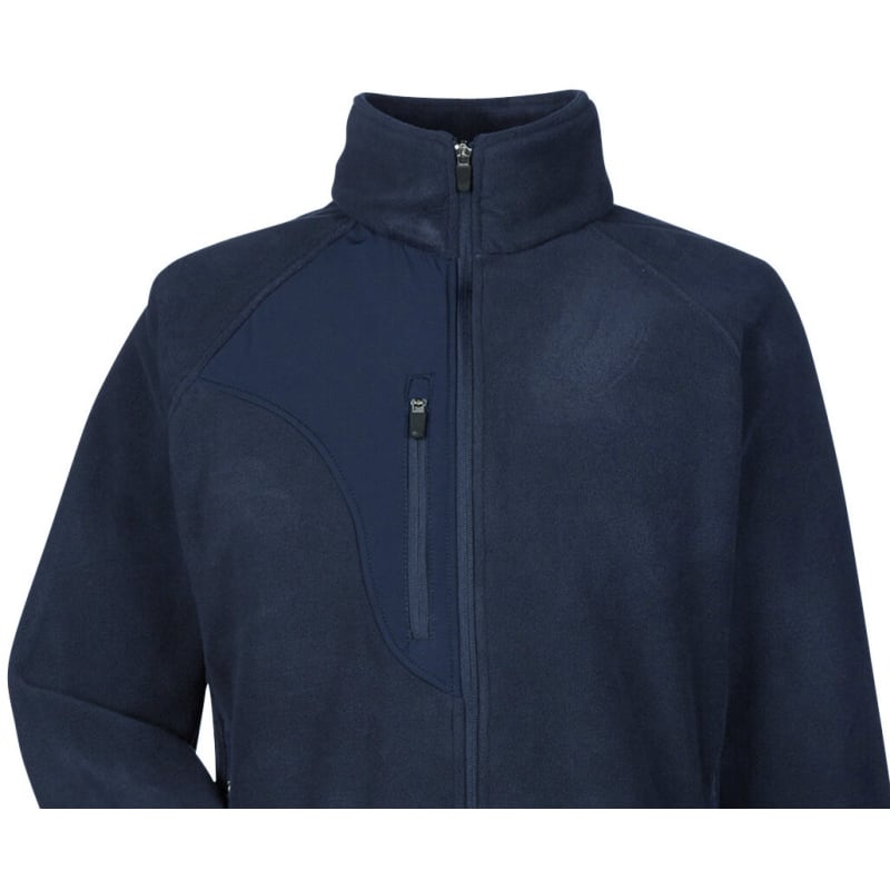 UltraClub Men's Microfleece Full-Zip Jacket 3