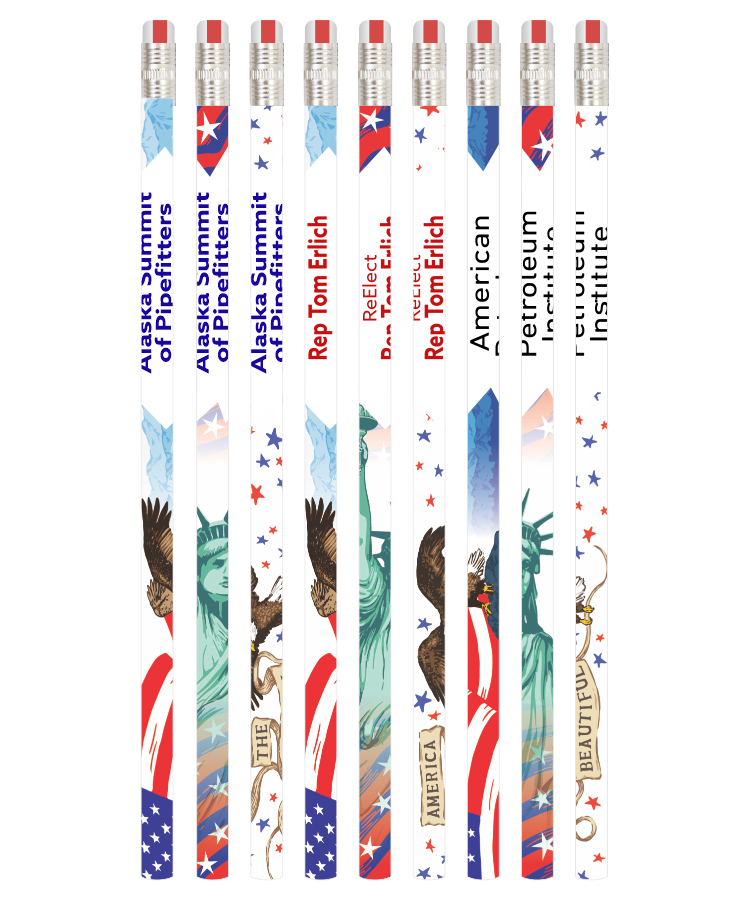 Union Printed- America The Beautiful Segment: Liberty Flag & Banner Assortment 1