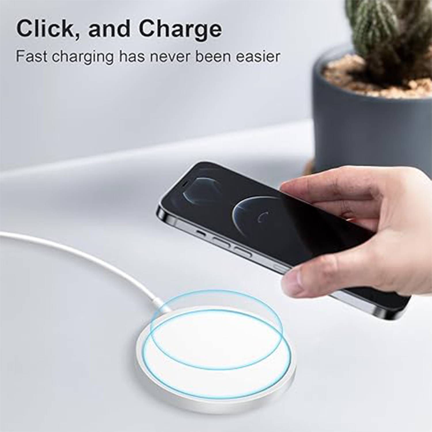 Clear Wireless Charger 3