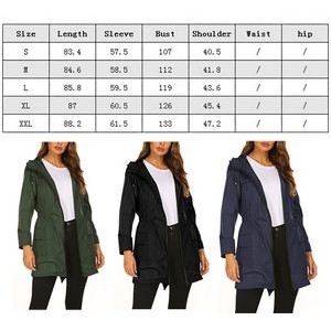 Women Waterproof Rain Jacket 5