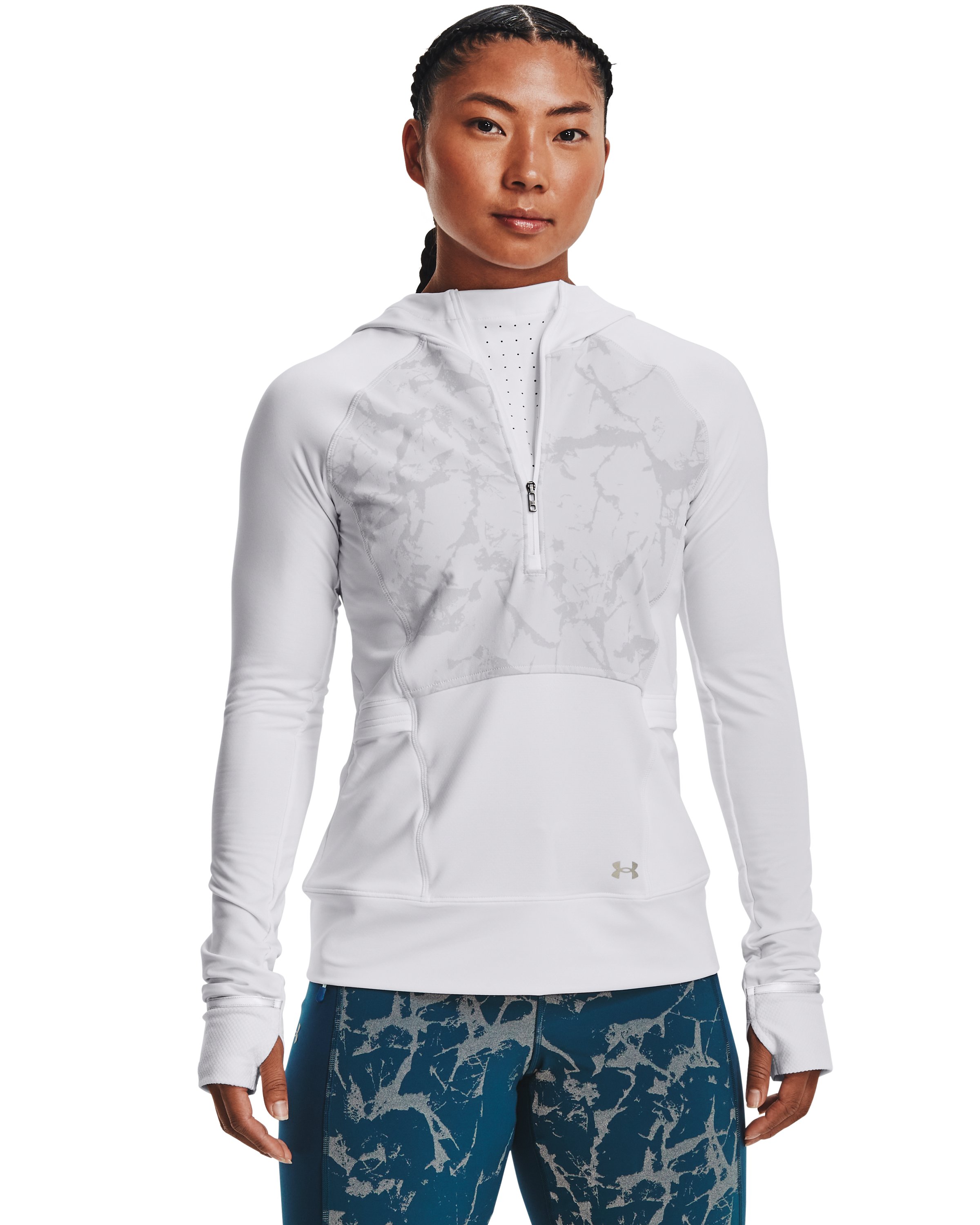 UA OutRun The Cold Women's Hooded Zip 2