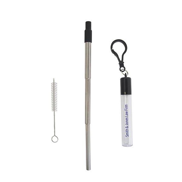 Thermosphere Telescopic Stainless Straw In Case 2