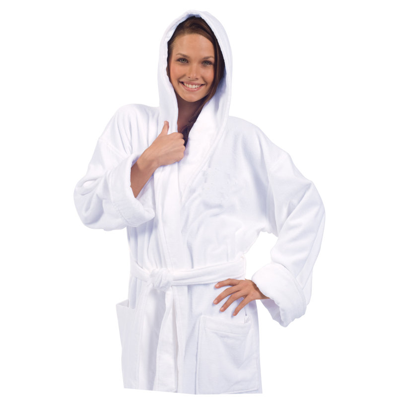 Terry Velour Hooded Robe 5