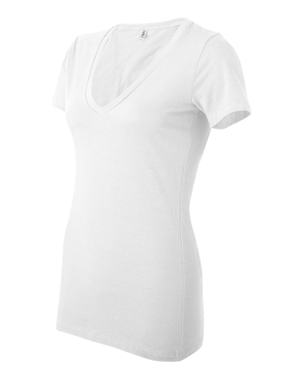 Women's Jersey Deep V-Neck Tee - 6035 25