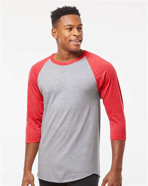 Unisex Fine Jersey Raglan T-Shirt - 245 103